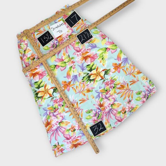 Jaclyn Smith Floral Skirt Womens 14 / 16 ALTERED Summer Midi Tea Length … - Picture 4 of 13